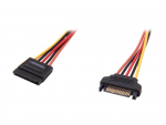 STARTECH 12in 15 Pin Sata Power Extension Cable SATAPOWEXT12