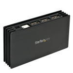 STARTECH 7 Port Compact Black Usb 2.0 ST7202USB