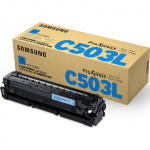 Samsung S-print Clt-c503l High Yield Cyan Toner 5k For Sc-c3010 Sl-3 ( Su016a )