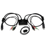 STARTECH 2 Port Usb Displayport Cable Kvm Switch SV211DPUA