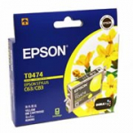 EPSON T0474 Yellow Ink - Stylus C63 C65 C83 T047490