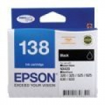EPSON 138 High Capacity Black Ink Cartridge T138192