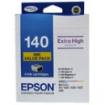 EPSON 4 High Capacity T140 Ink Value Pack (4 T140692