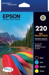 EPSON 220 (c13) Std Capacity Ink Value Pack T293692