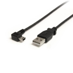 STARTECH 3 Ft Mini Usb Cable - A To Right Angle USB2HABM3RA