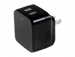 STARTECH Dual Port USB Wall Charger - International Travel 17W/3.4A (USB2PACBK)