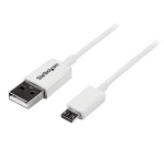 STARTECH 1m White Micro Usb Cable Cord - A To USBPAUB1MW