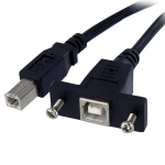STARTECH 3 Ft Panel Mount Usb Cable B To B - F/m USBPNLBFBM3