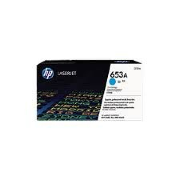 Hewlett Packard Hp 653a Cyan Laserjet Toner Cartridge (CF321A)