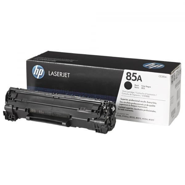 Hewlett Packard Hp 85a Black Toner 1600 Page Yield For Lj Pro P1100 P1102 (CE285A)