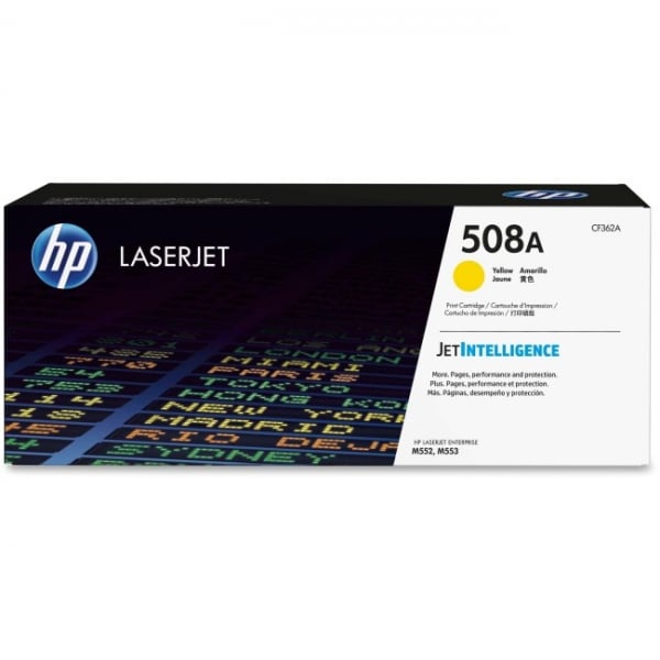 Hewlett Packard Hp 508a Yellow Laserjet Toner Cartridge (CF362A)