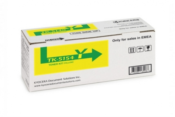 Kyocera Yellow Toner For M6535cidn/p6035cdn - 10k (TK-5154Y)