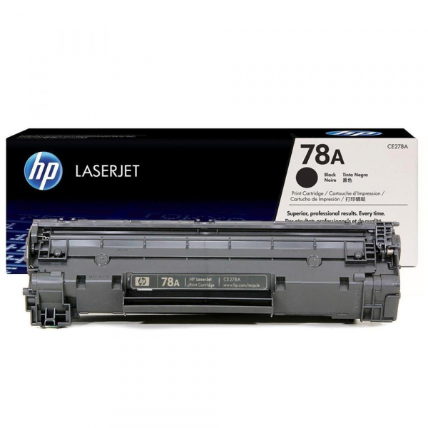 Hewlett Packard Hp 78a Black Toner 2100 Page Yield For Lj P1560 P1600 M1536 (CE278A)