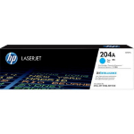 Hewlett Packard Hp 204a Cyan Laserjet Toner 900 Pages For M154a M154nw M180n M181fw (CF511A)
