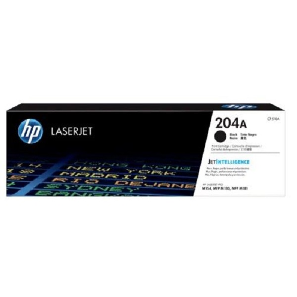 Hewlett Packard Hp 204a Blk Laserjet Toner 1.1k For M154a M154nw M180n M181fw (CF510A)