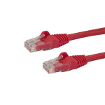 Startech 2m Red Snagless Utp Cat6 Patch Cable (N6PATC2MRD)