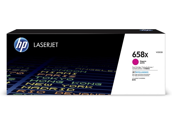 Hewlett Packard Hp 658x Magenta Laserjet Toner Cartridge 28k (W2003X)