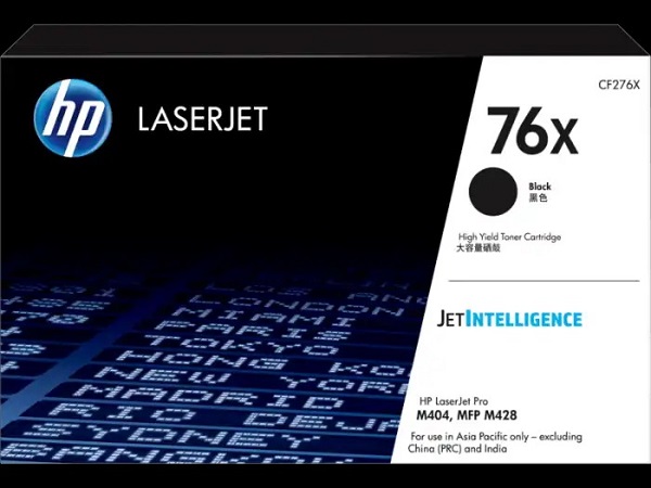 Hewlett Packard Hp 76x Black Laserjet Toner Cartridge 10k (CF276X)