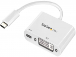 Startech USB-C To Dvi Adapter With Power Delivery (CDP2DVIUCPW)