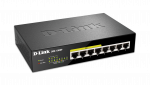 D-LINK 8-Port 10/100/1000Mbps Unmanaged Switch (DGS-1008P)