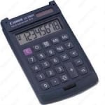 CANON 8 Digit Hard Calculator LS390HBL