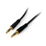 Startech 6ft Slim 3.5 Stereo Audio Cable - M/M 3.5mm Cable (MU6MMS)