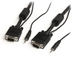 Startech 10m High Resolution Monitor VGA Cable With Audio (MXTHQMM10MA)