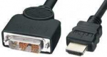 8WARE High Speed Hdmi To Dvi-d Cable M/m Black RC-HDMIDVI-2