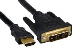 8WARE High Speed Hdmi To Dvi-d Cable M/m Black RC-HDMIDVI-5