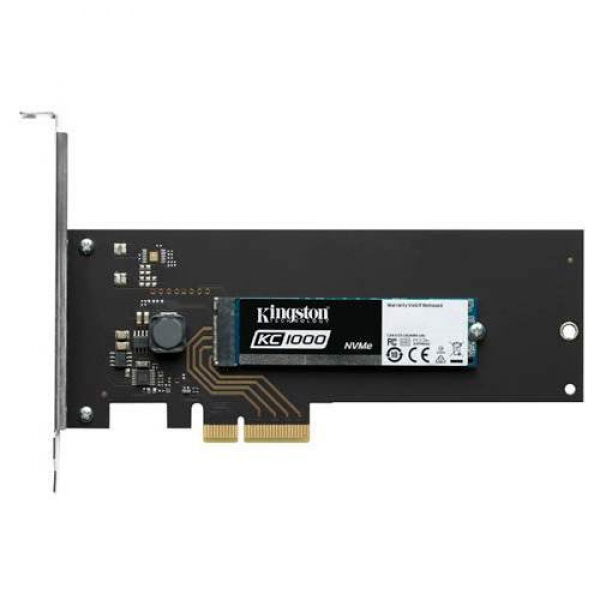 Kingston 960GB KC1000 Nvme Pcie SSD Drives (SKC1000H/960G)