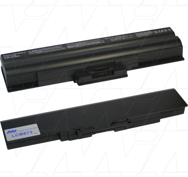 Mi Battery Xperts 10.8v 56wh / 5200mah Liion Laptop Battery Suit. For Sony (LCB572)