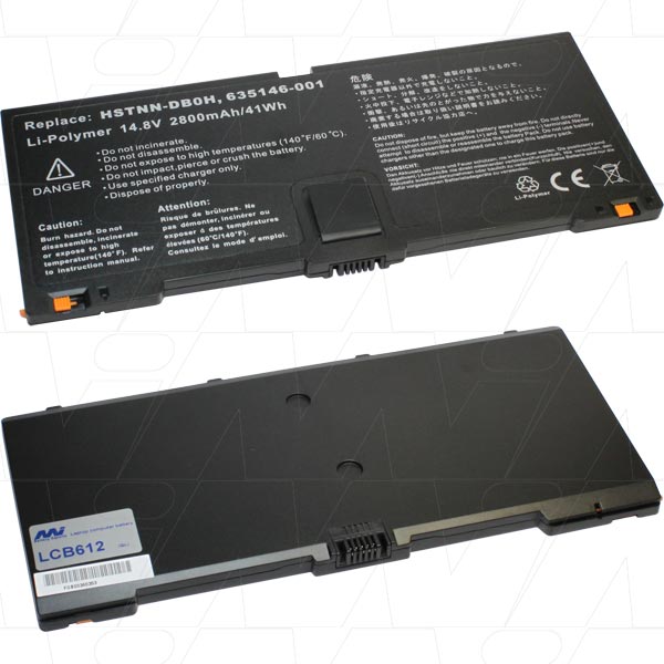 Mi Battery Xperts 14.8v 41 Wh / 2800mah Laptop Battery Suit. For Hewlet (LCB612)