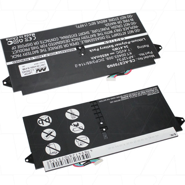 Mi Battery 7.4v 34.41wh / 4650mah Laptop Battery Suit. For Acer (LCB649)