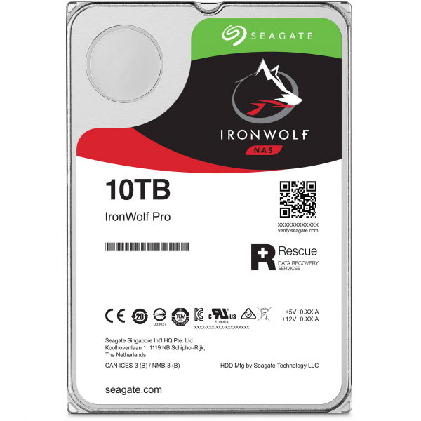 Seagate IronWolf Pro 10TB SATA 7200 RPM 256MB Desktop Drives ST10000NE0008