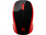 Hp 200 Emprs Red Wireless Mouse 2HU82AA