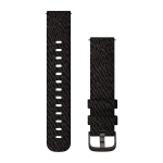 Garmin Quick Release Bands (20 Mm) Black Pepper Woven Nylon With Slate H (010-12924-13)