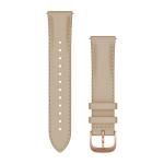 Garmin Quick Release Bands (20 Mm) Light Sand Italian Leather With 18k R (010-12924-21)