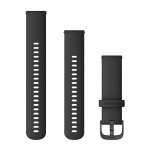 Garmin Quick Release Bands (22 Mm) Black With Slate Hardware (010-12932-21)