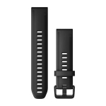 Garmin Quickfit 20 Watch Bands Black Silicone (large) (010-12942-00)