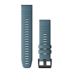 Garmin Quickfit 22 Watch Bands Lakeside Blue Silicone (010-12863-03)
