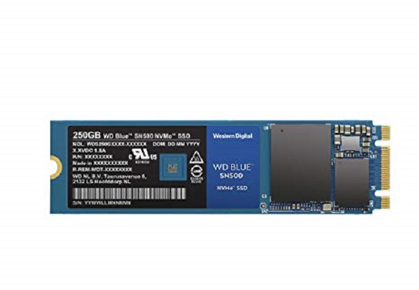 Western Digital Blue SN500 250GB Nvme M.2 2280 SSD Drives (WDS250G1B0C)