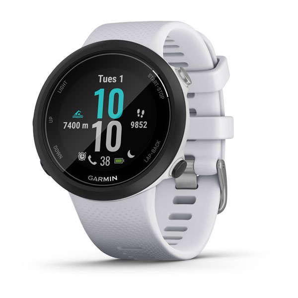 Garmin Swim 2 Whitestone smartwatch for pool and open water GPS Devices (010-02247-01)