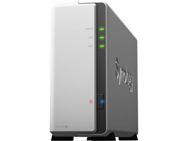 Synology Diskstation 1-bay 3.5in Diskless 1xgbe Nas tower DS120j