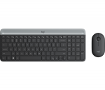 Logitech MK470 Wireless Keyboard Mouse Combo Black Keyboard (920-009182)