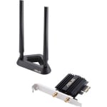 Asus Ax3000 Dual Band Wifi 6 Wireless And Bluetooth 5.0 Pci-e Adapter  (PCE-AX58BT)