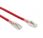 Generic 0.3m Red Cat6a Sftp Cable Lszh ( Component Test ) (CB-LZC6A-0.3RED)