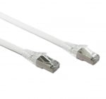 Generic 0.5m White Cat6a Sftp Cable Lszh ( Component Test ) (CB-LZC6A-0.5WHT)