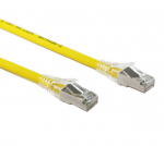 Generic 0.5m Yellow Cat6a Sftp Cable Lszh ( Component Test ) (CB-LZC6A-0.5YEL)