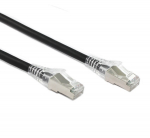 Generic 15m Black Cat6a Sftp Cable Lszh ( Component Test ) (CB-LZC6A-15BK)