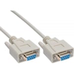 Astrotek 3m Serial Rs232 Null Modem Cable - Db9 Female To Female 7c 30awg- (AT-DB9NULL-FF-3)